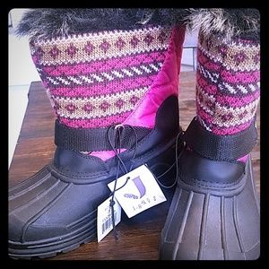 Jands  girls youth snow boots size 6